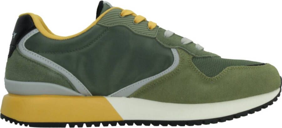 Replay Sneakers van leermix model 'FIBER'