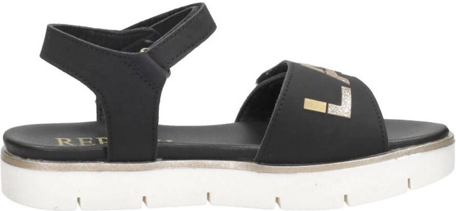 Replay Sandalen JT240017S-0168 Zwart Goud