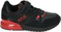 Replay sneakers zwart rood Jongens Synthetisch Logo 38 - Thumbnail 2