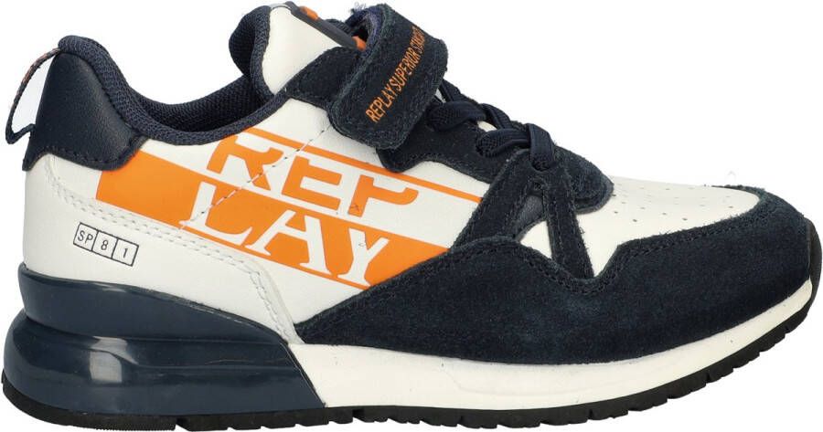 Replay Shoot JR JS290028L-0369 Blauw Oranje