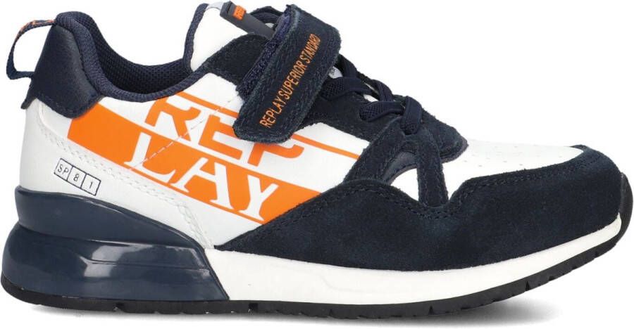 Replay Shoot JR JS290028L-0369 Blauw Oranje