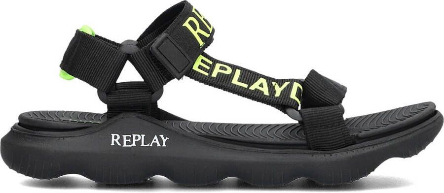 Replay Spacer JT540001T-1754 Zwart Groen - Foto 2