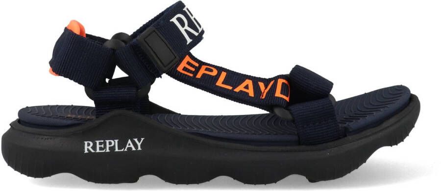 Replay Spacer JT540001T-3452 Blauw Oranje