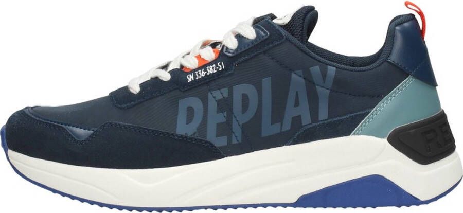 Replay Tennet Tint 2 Sneakers Laag blauw