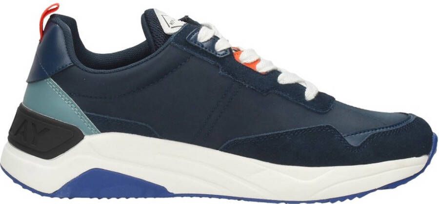 Replay Tennet Tint 2 Sneakers Laag Blauw