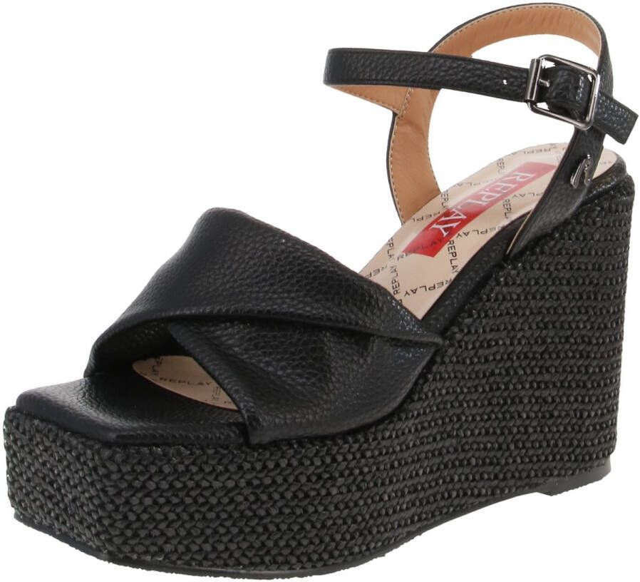 Replay Wade Sandaal GWP6H S Damesschoenen sandalen 003-Zwart