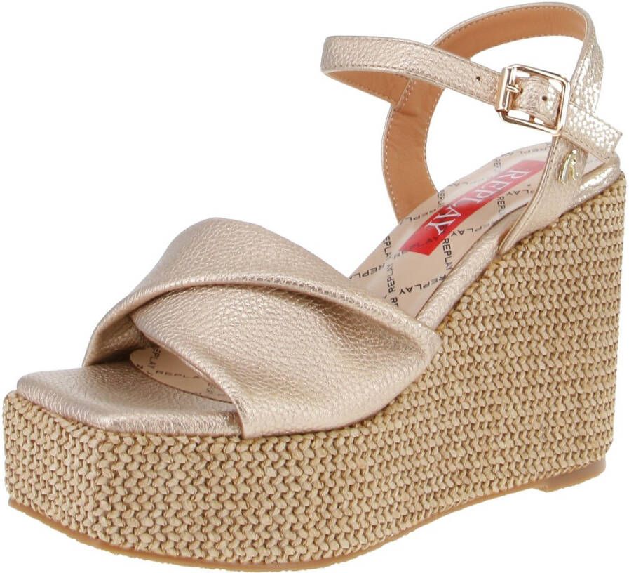 Replay Wade Sandaal GWP6H S Damesschoenen sandalen 045-platina
