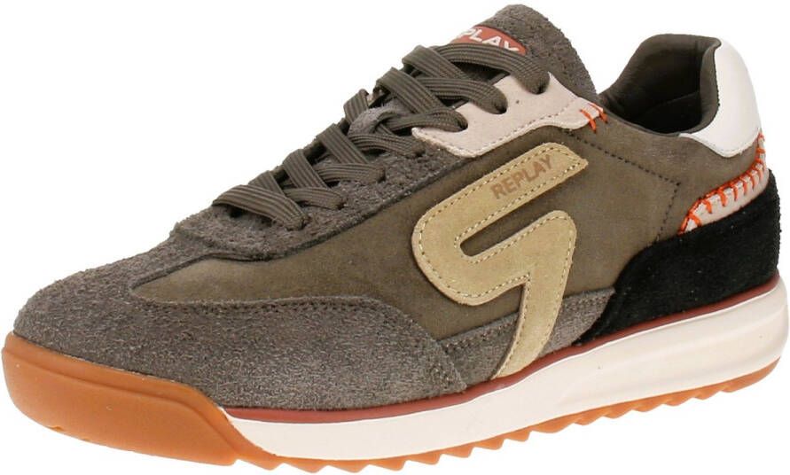 Replay Yard College GMSIB L Heren sneaker 581-Kaki