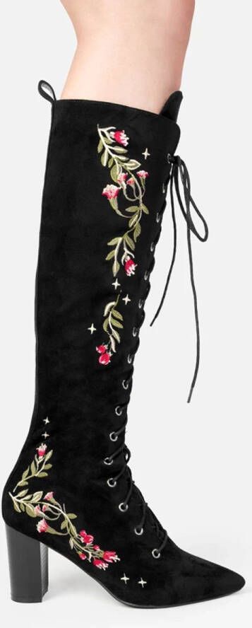 Restyle Astrantia Laarzen Wilderwood Collection Zwart Vegan