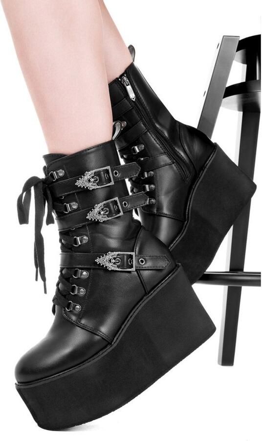 Restyle Ceremony Plateau Laarzen 40 Shoes Zwart