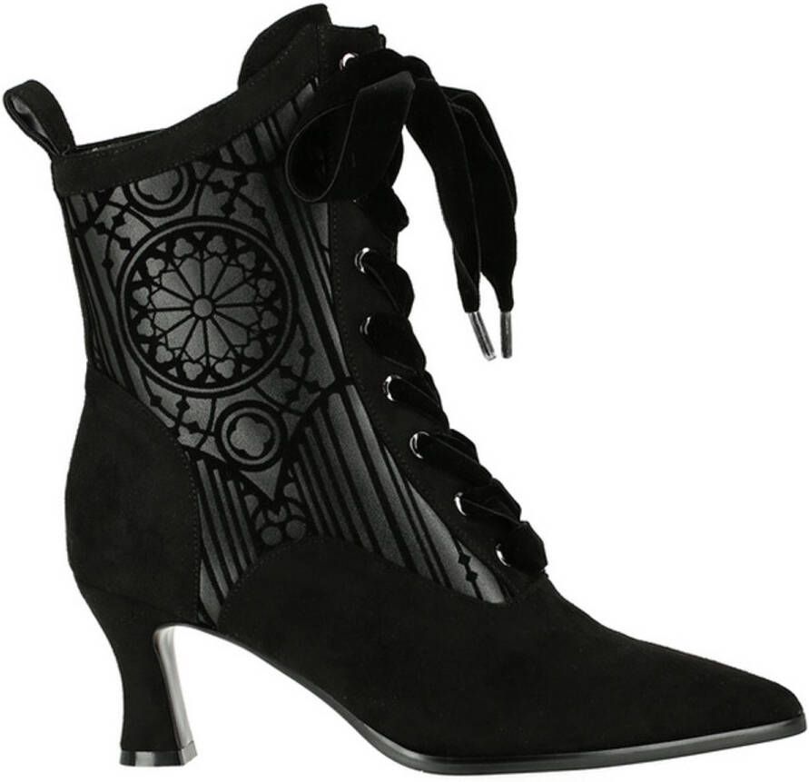 Restyle Sanctorium enkellaarzen Shoes Zwart