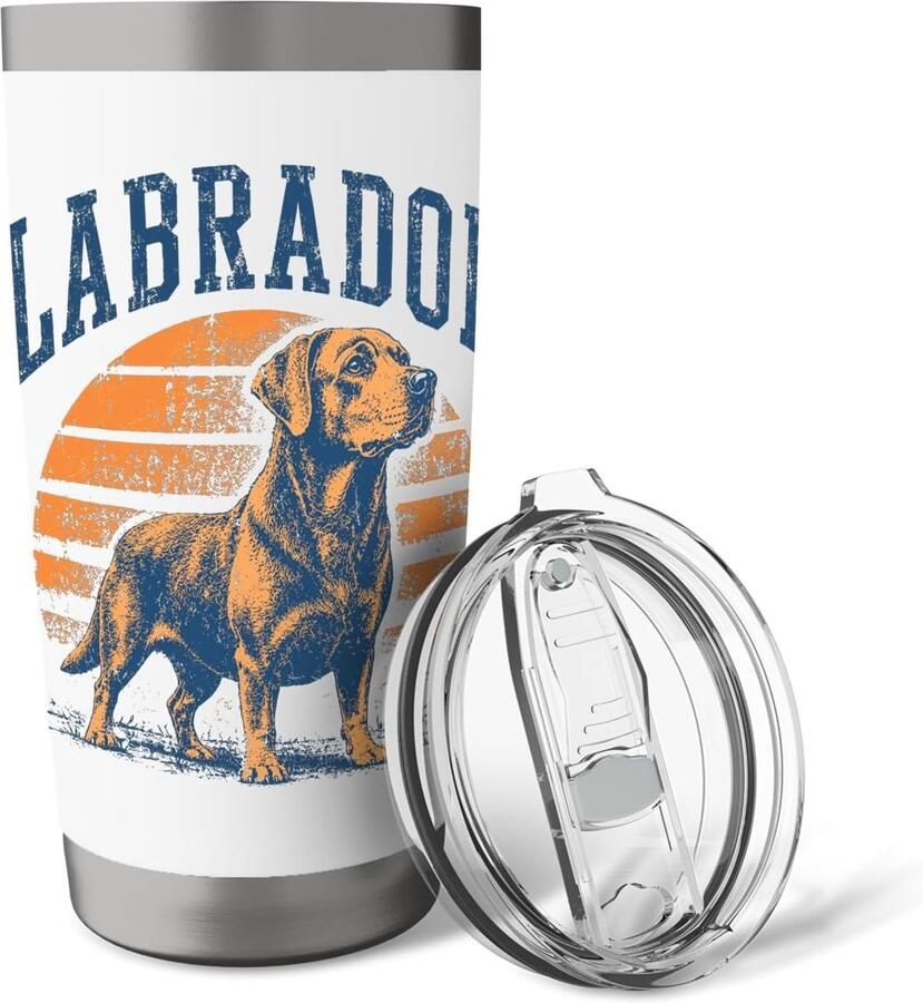 Retro Labrador Thermobeker