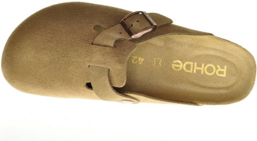 Rhode Camel Daim Muil Zacht Voetbed - Foto 1