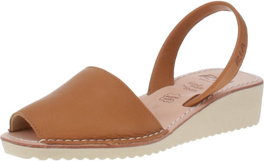 Ria Menorca 22950 Plataforma Berlin Damesschoenen sandalen Fluweel-Noze