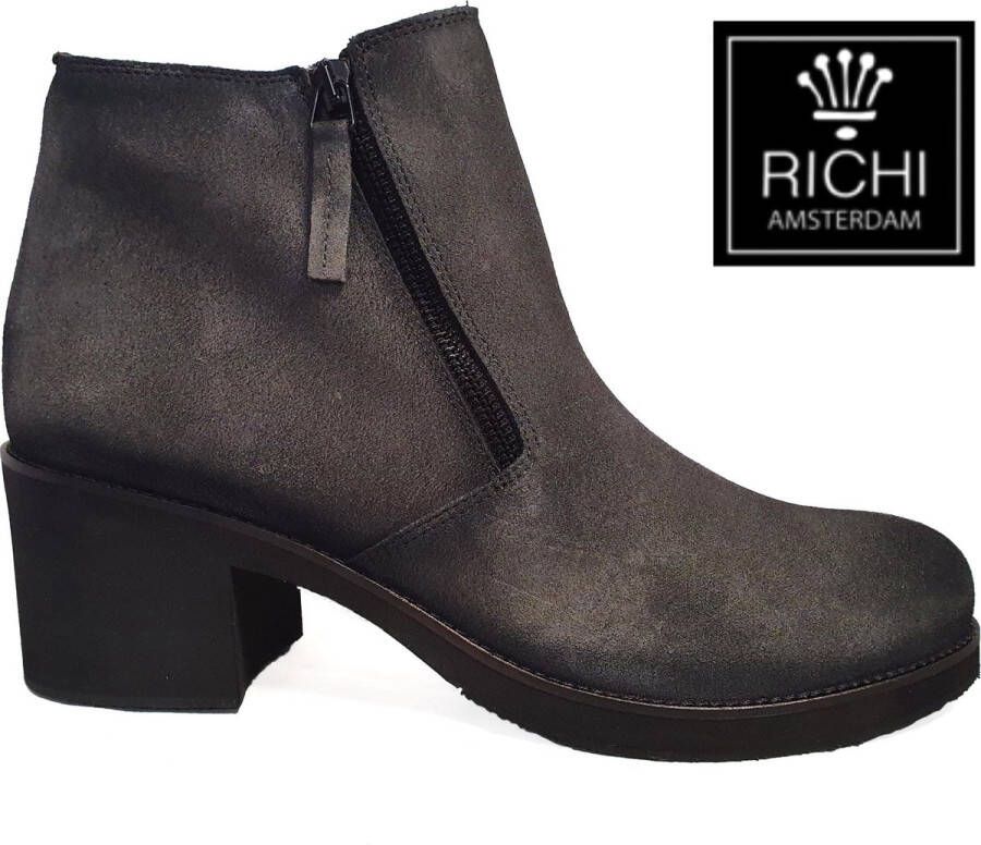 RICHI´S GROTE MATEN DAMESSCHOENEN Richi Amsterdam 80960-08 Bottine Puma 52 Grey