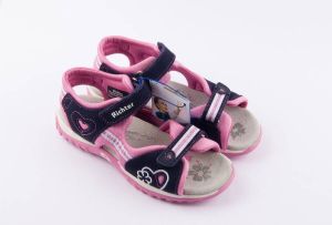 Richter open teen kindersandalen Atlanti Candy Velour