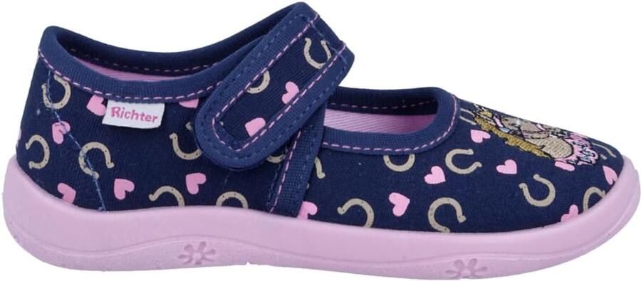 Meisjes Pantoffels Unicorn & Hartjes Ademend Katoen