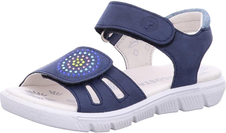 Ricosta Platte sandalen Moni Nautic Bubble