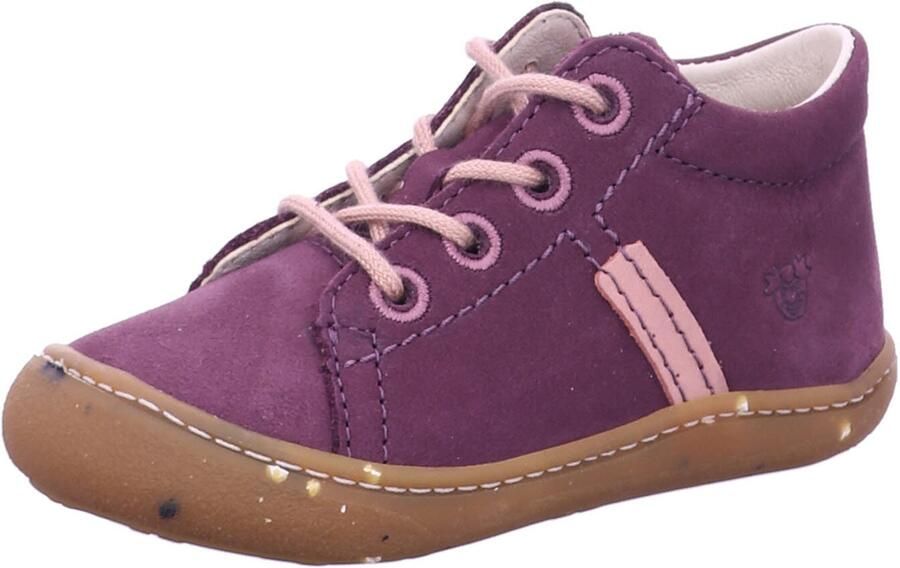 Pepino by Ricosta Kid's Cay Sneakers purper bruin