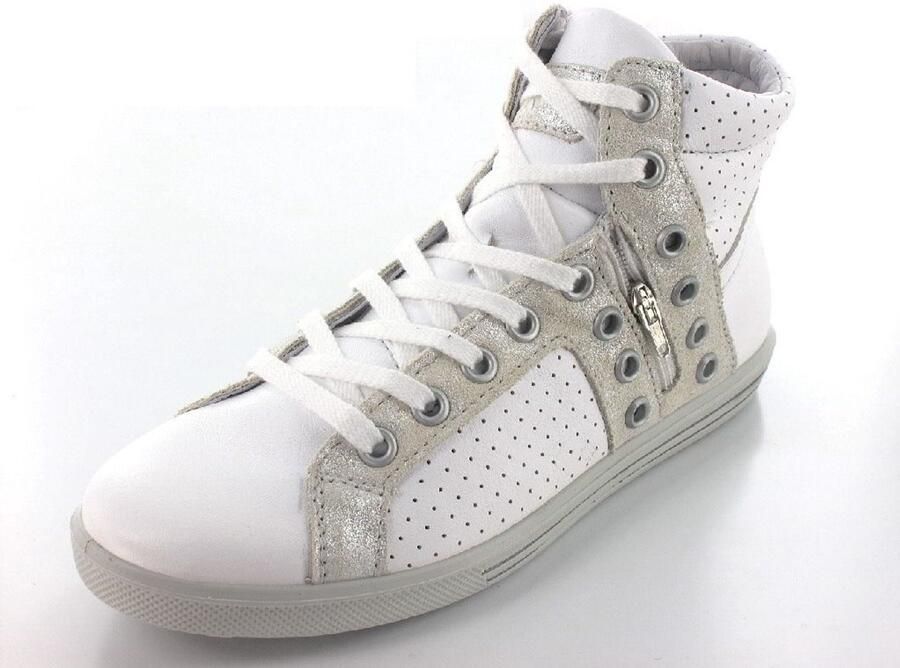 Ricosta dames veterschoenen wit