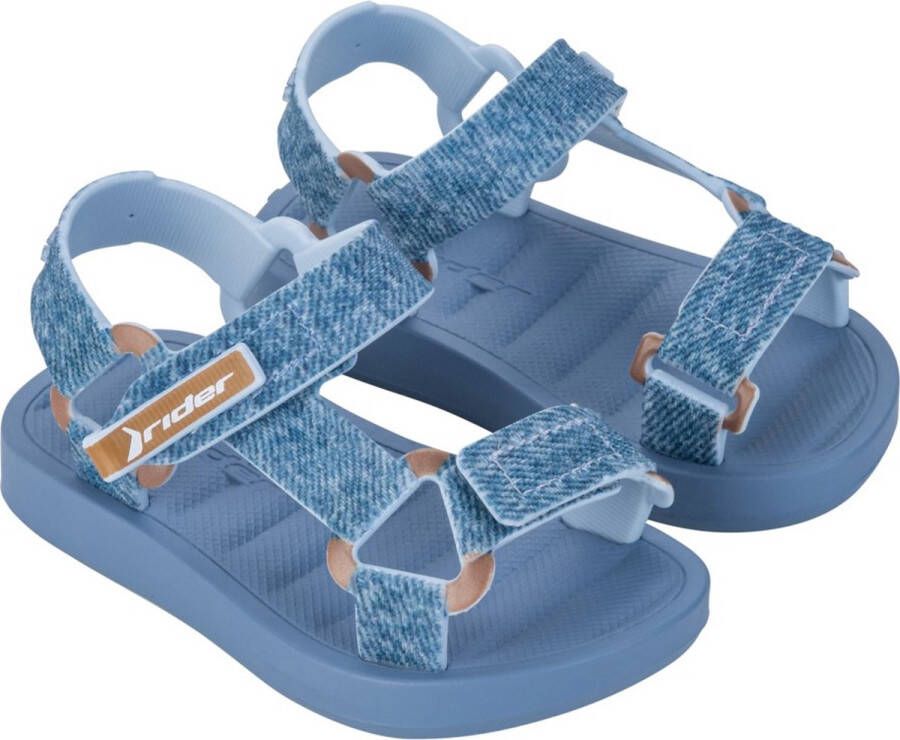 Rider Free Style Baby Heren Junior Slippers Blue Brown