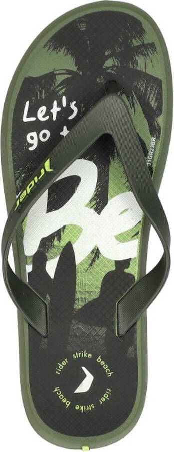 Rider R1 Energy Kids Jongens Slippers groen