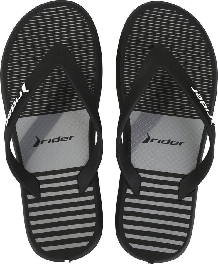 Rider R1 Style Slippers Heren Black Grey