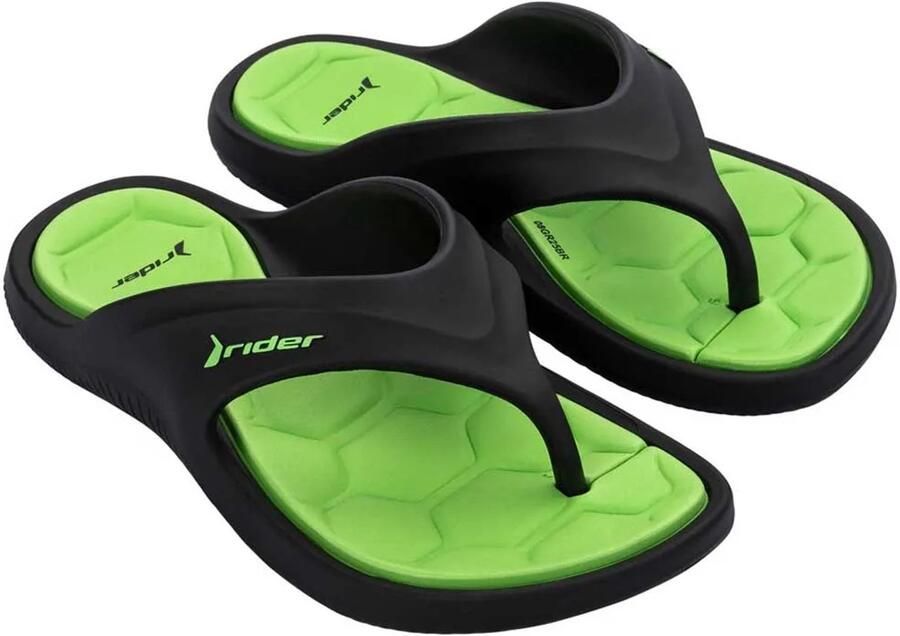 Rider Cape Slippers Groen Zwart Kinderen