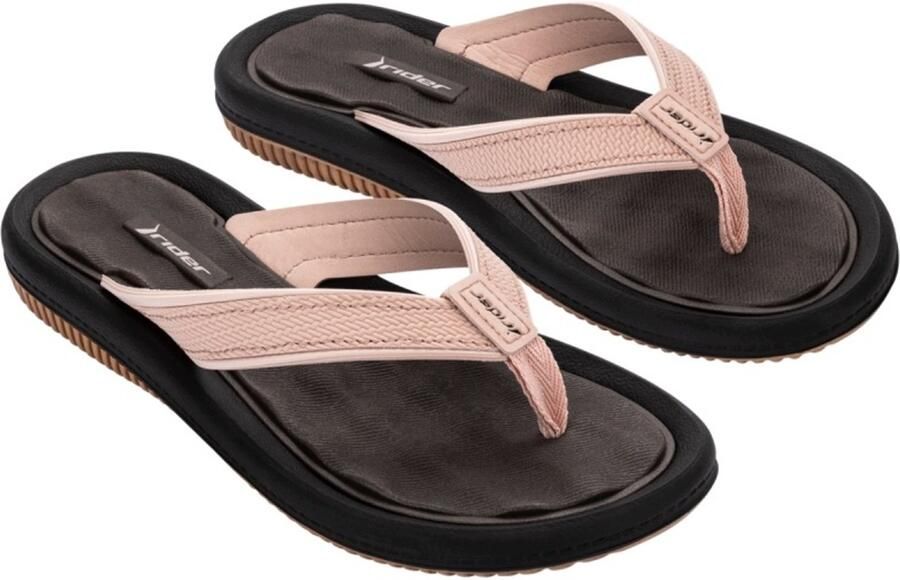 Rider Dames Teenslippers Dunas Thong Bruin