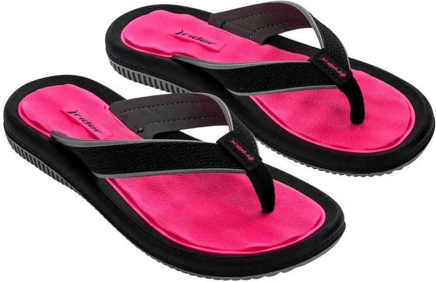 Rider Dunas Slippers Zwart Roze Vrouw
