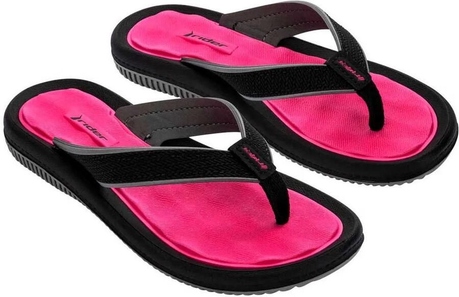 Rider Dunas Slippers Zwart Roze Vrouw