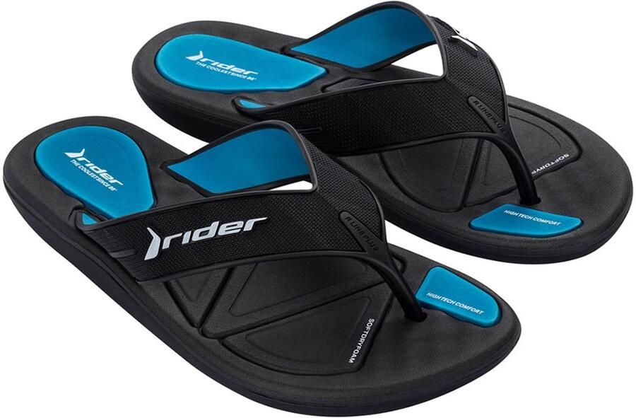 Rider R Line Plus Ii Slippers Zwart Man