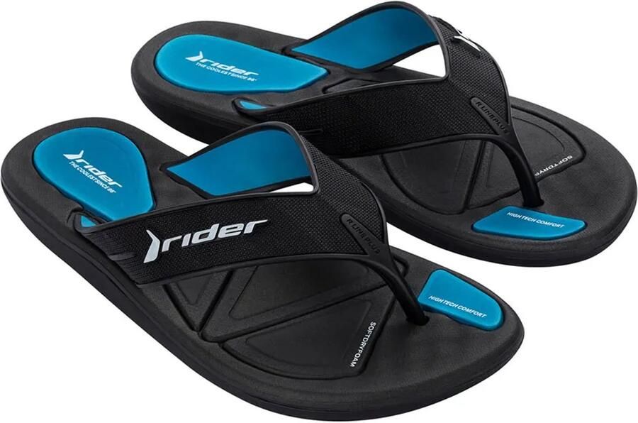 Rider R Line Plus Ii Slippers Zwart Man