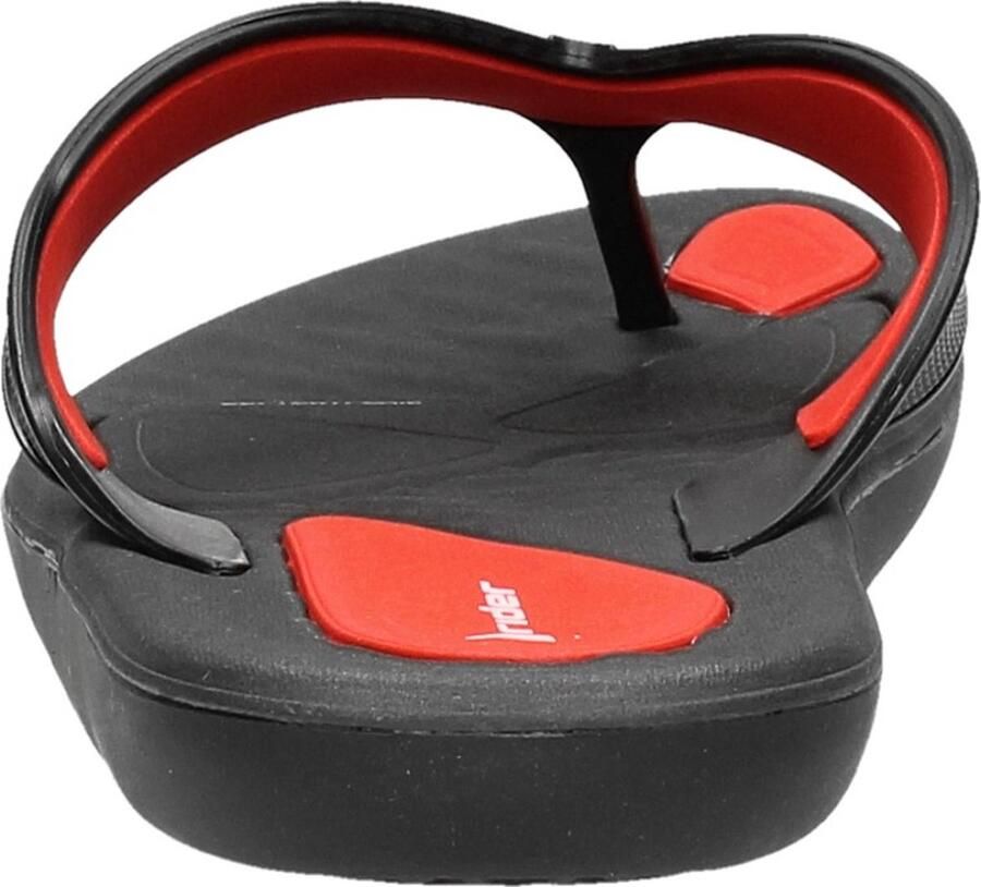 Rider R Line Plus Teenslippers zwart