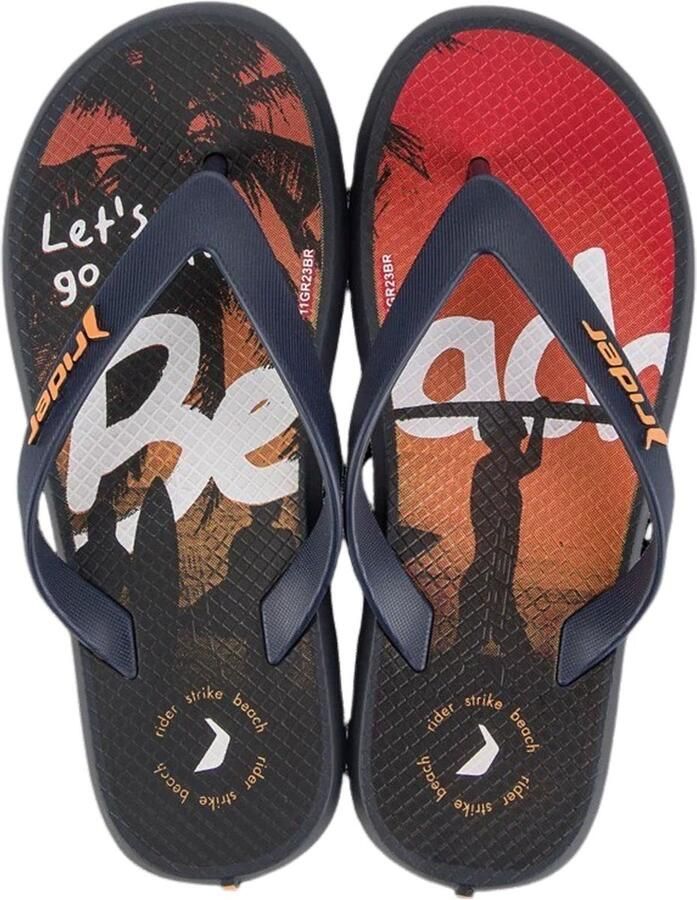 Rider R1 Energy Kids Slippers Heren Junior Blue Red