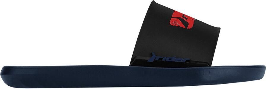 Rider Slippers Kinderen Speed Slide IN Donkerblauw-Zwart-Rood