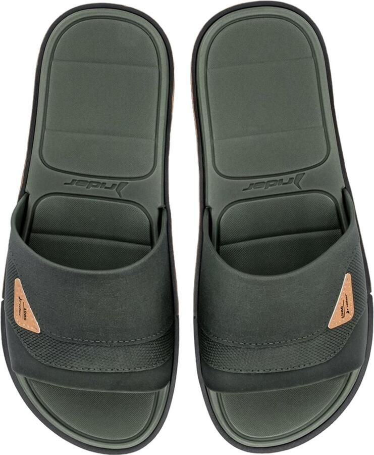 Rider Spin Slides Heren synthetische slippers Green