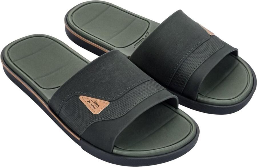 Rider Spin Slides Heren synthetische slippers Green