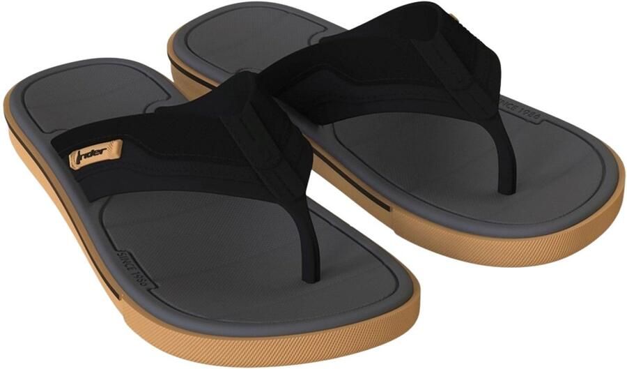 Rider Spin Heren Slippers Black Grey