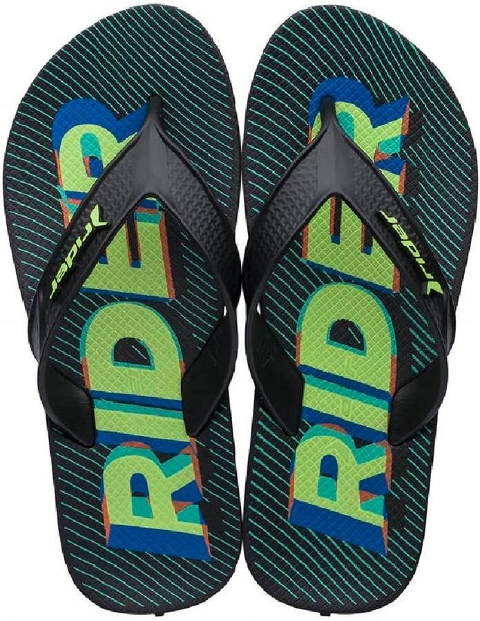 Rider STREET BOLD AD 11575 Heren Slippers Zwart