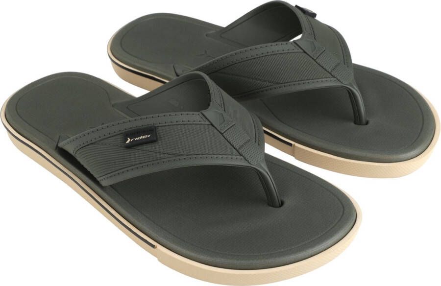Rider Spin Beige green Schoenen Slippers