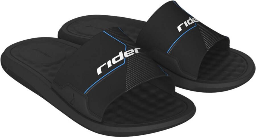 Rider Step Slippers Heren synthetische slippers Black