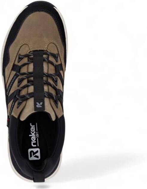 Rieker -art- art U0104 20-zwart-beige-heren-veter
