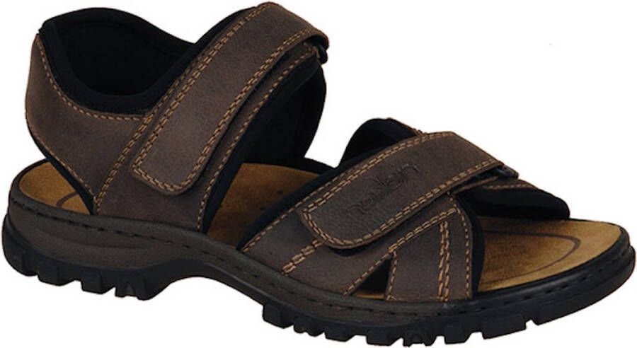 Rieker Sandalen zomerschoen klittenbandschoen outdoorschoen met klittenbandriem