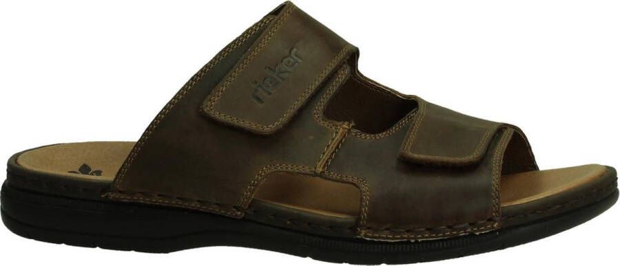Rieker 25592 Comfort slippers Heren Bruin 25 -Tabak - Foto 1