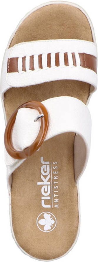 Rieker 62993-80 Slipper wit