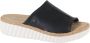 Rieker 69288-00 dames slippers zwart - Thumbnail 1