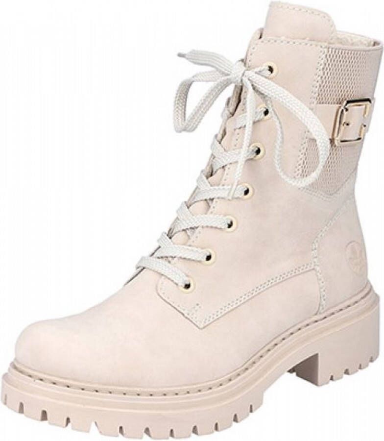 Rieker Beige Casual Gesloten Booties Beige Dames