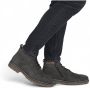 Rieker -art-33106 45-heren-veter rits-grijs-suede - Thumbnail 3