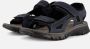 Rieker Zwarte synthetische sliders met comfortabel voetbed en klittenbandsluiting Black Heren - Thumbnail 2